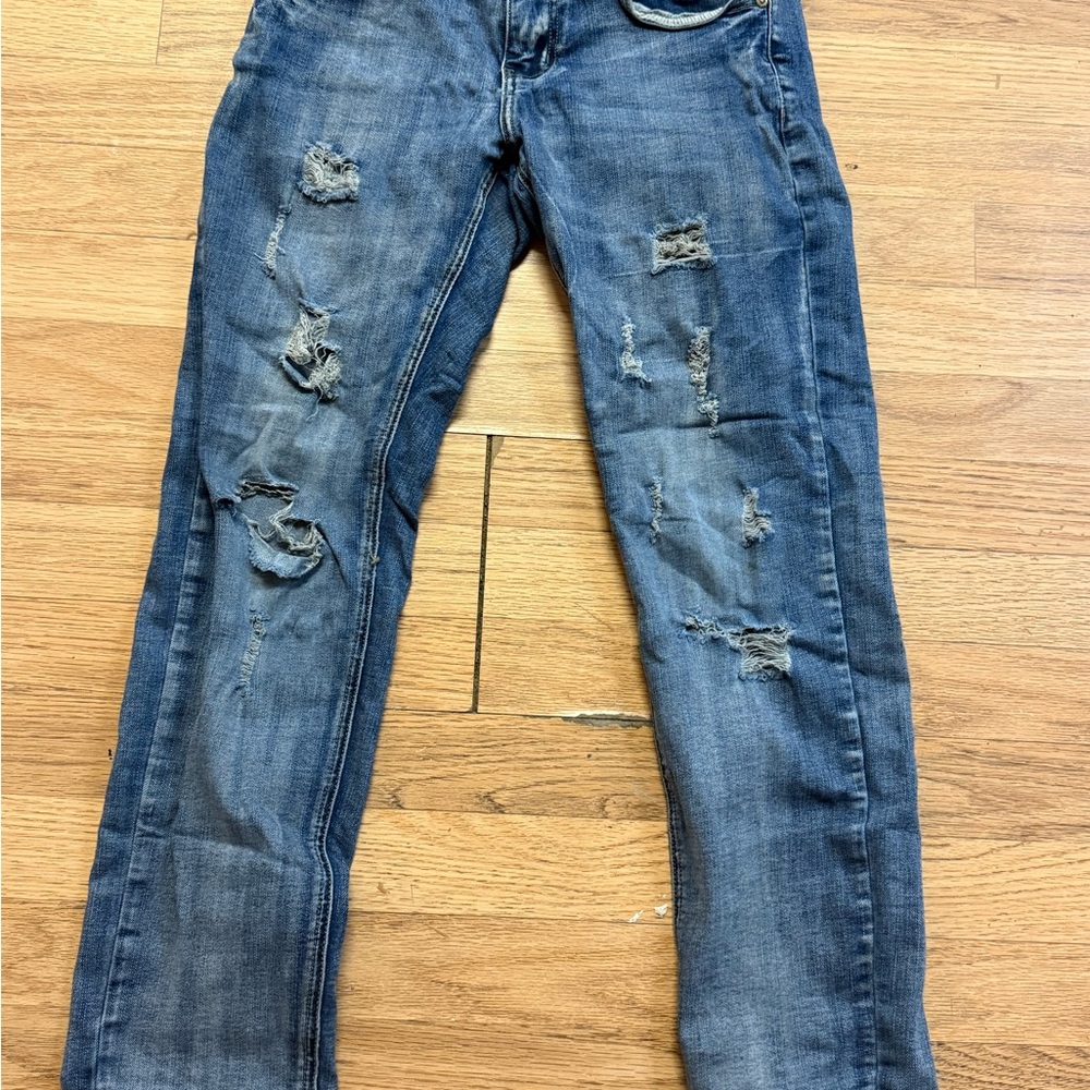 Stylish Kids Distressed Denim Jeans